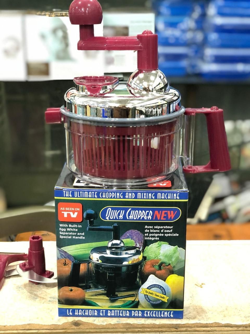 Manual Hand Multifunction Speedy Vegetable Quick chopper