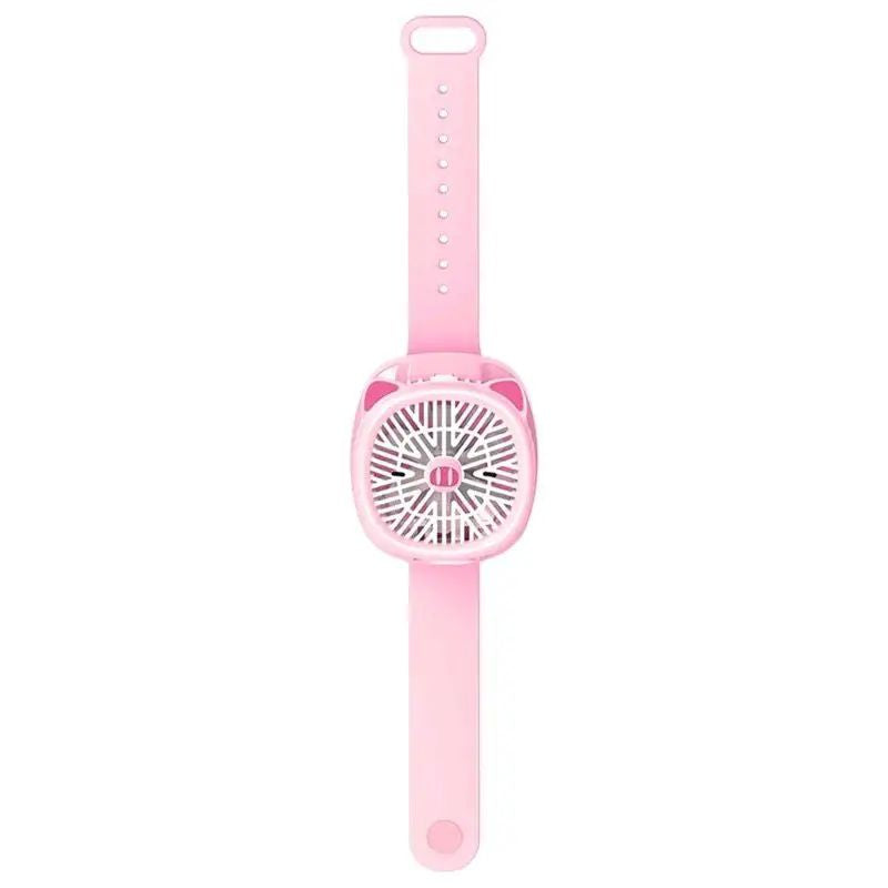 Cartoon Watch Fan with Wrist Strap
