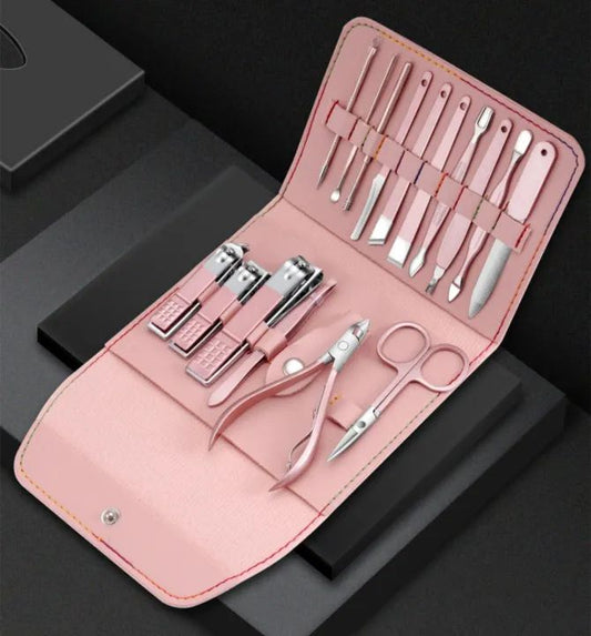 16 in 1 Nail Cutter Set Stainless Steel
