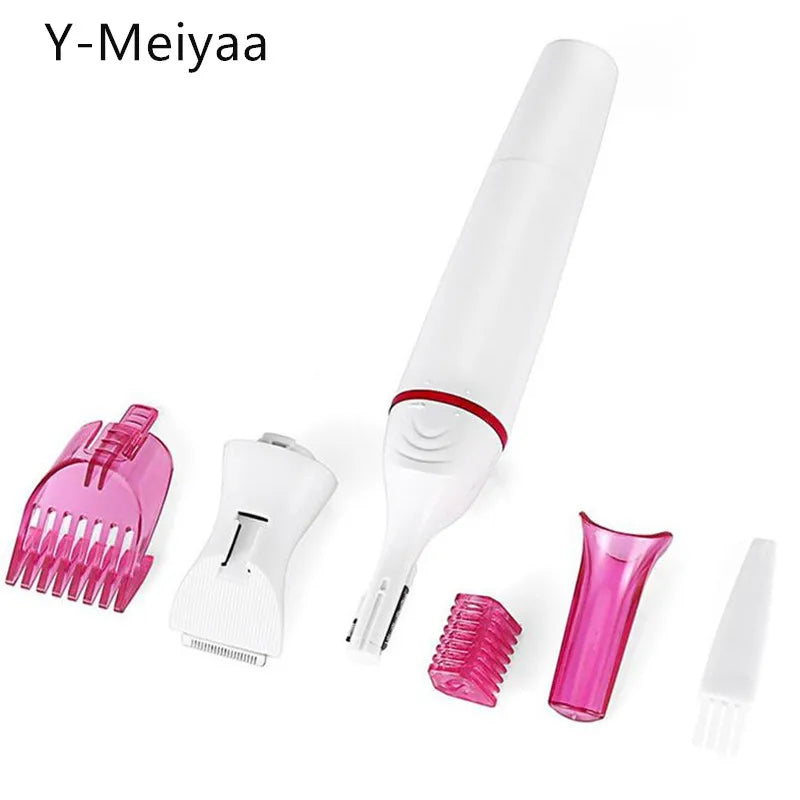 Multifunction 5 in 1 Electric Epilator Painless Trimmer