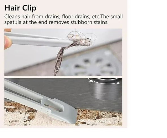 2 In 1 Floor Scrub And Bathroom Tile Cleaning Brush