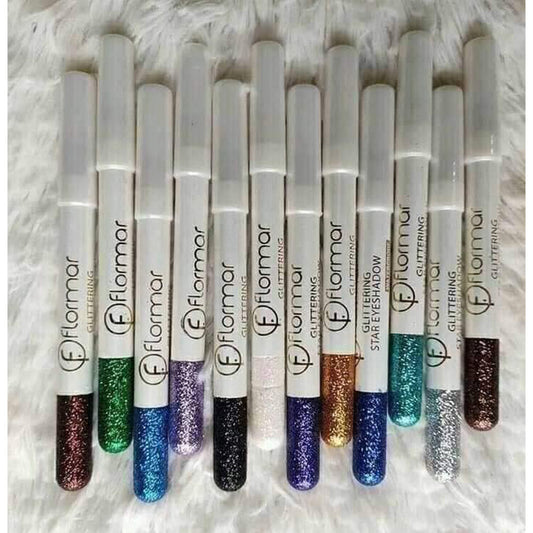 Metallic Colors Eyeliners Eyeshadow Pencil Set, Natural Long Lasting (Random Color)