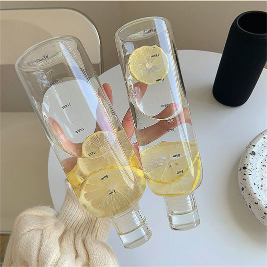 Transparent,lightweight Sports Water Bottle