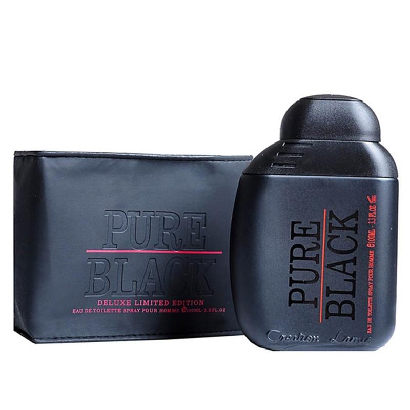Creation Lamis Pure Black Eau de Toilette Spray for Men