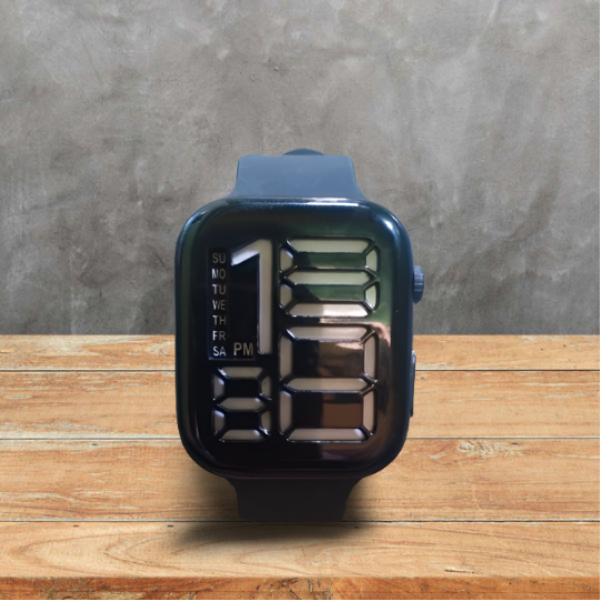 Salicon Strap Digital Display Watch