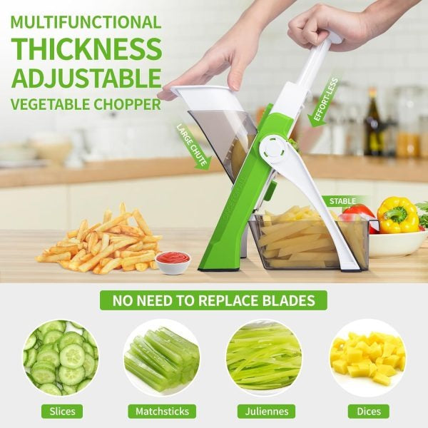Safe Slicer Vegetable Cutter/Slicer Makes Work Fast And Easy
