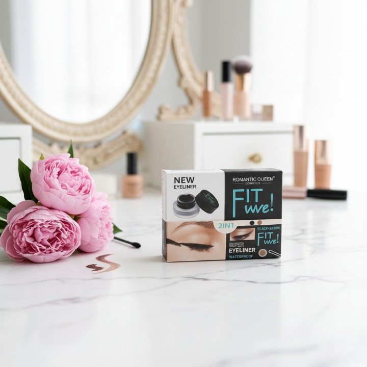 2 Pcs Face It Gel Eyeliner Set