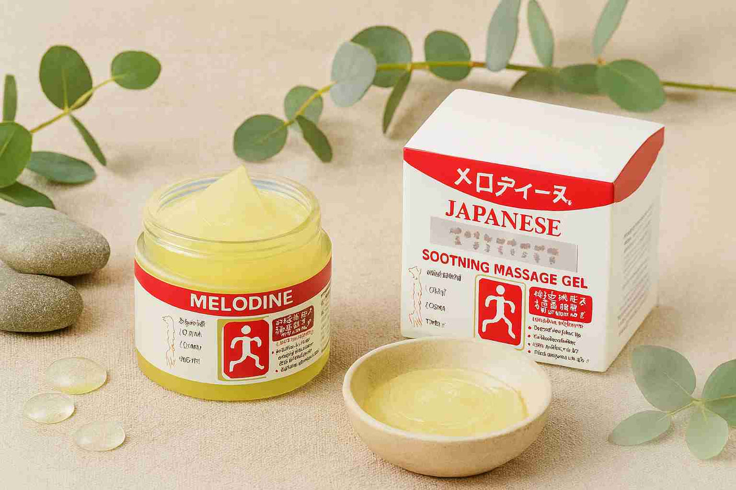 MELODINE Japanese Soothing Massage Gel