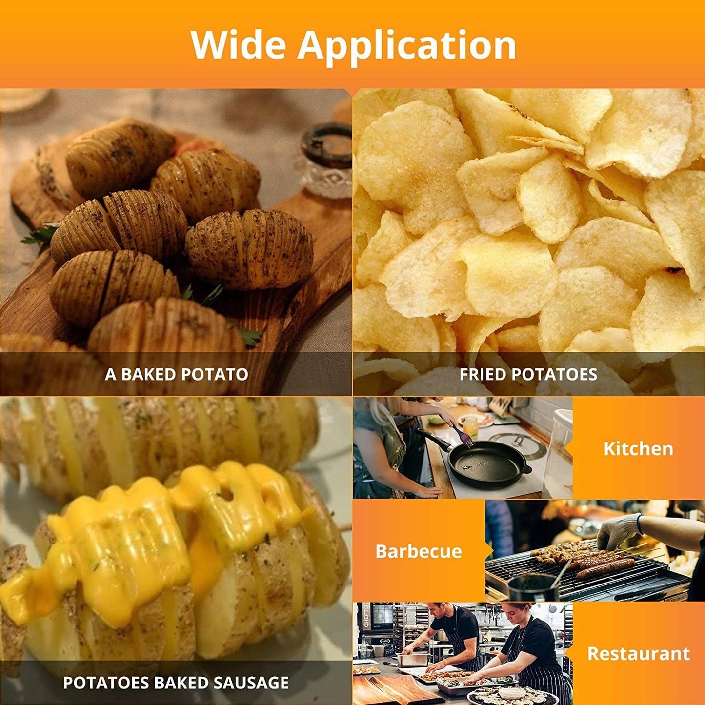 🌀 Create Snack-Time Magic with the Tornado Potato Spiral Cutter! 🌀