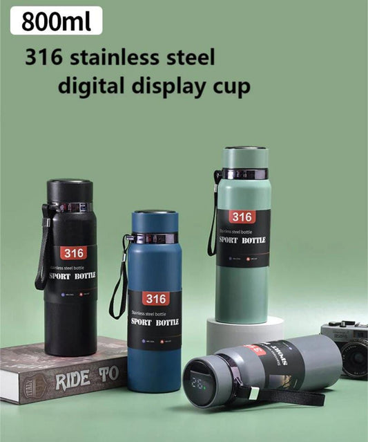 Smart Stainless Steel Water Bottle