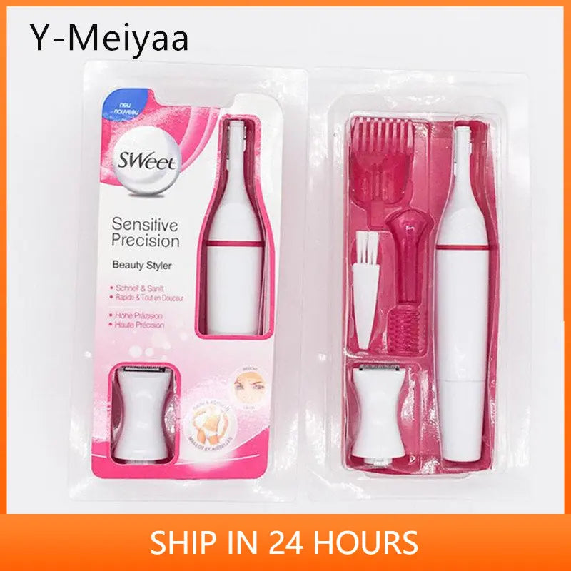 Multifunction 5 in 1 Electric Epilator Painless Trimmer