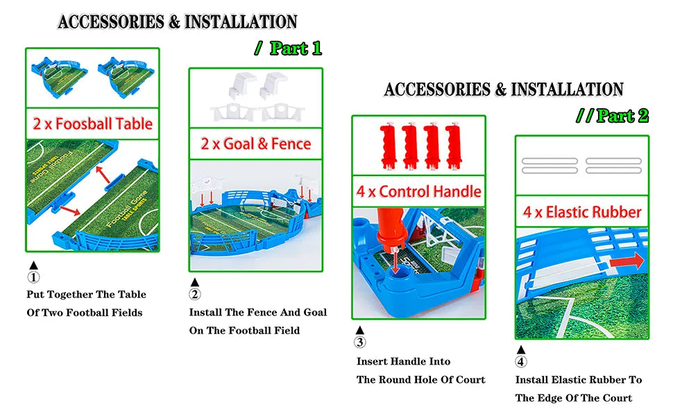 Mini Table top Football Game Set
