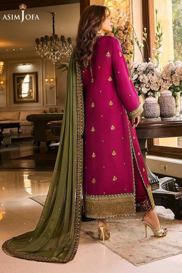 Chiffon Embroidered Luxury Unstitched 3-Piece Suit