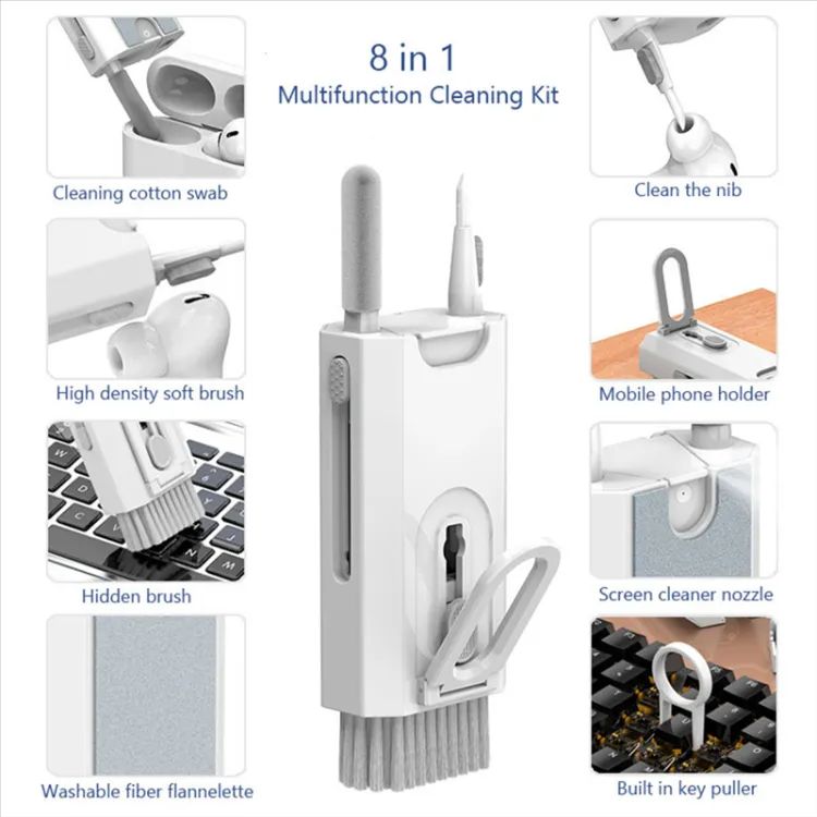 8In1 Computer Keyboard Cleaner