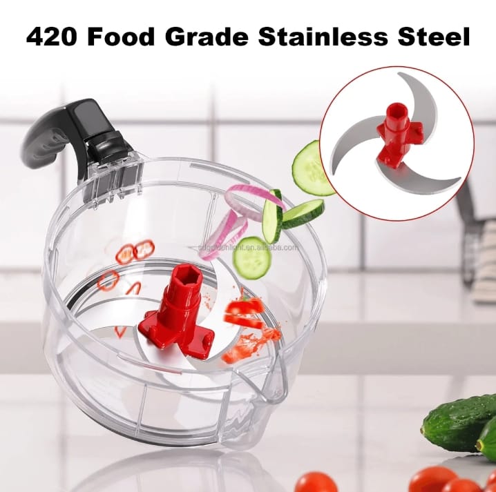 Manual Hand Multifunction Speedy Vegetable Quick chopper