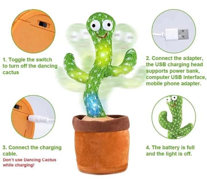 A Talking Cactus Toy