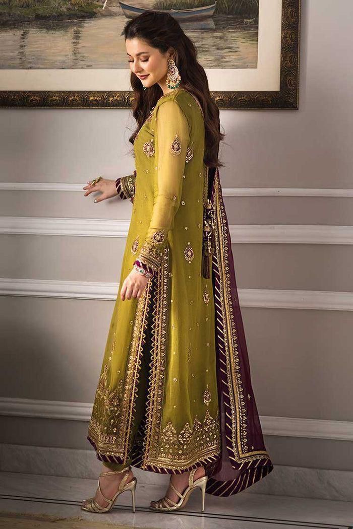 Chiffon Embroidered Luxury Unstitched 3-Piece Suit