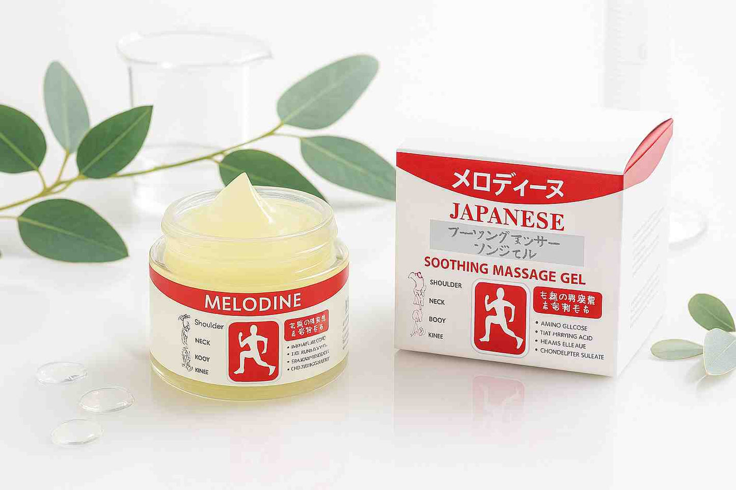 MELODINE Japanese Soothing Massage Gel