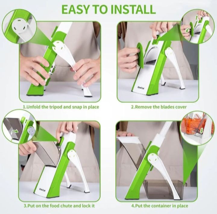 Safe Slicer Vegetable Cutter/Slicer Makes Work Fast And Easy