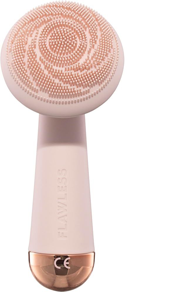 Finishing Touch Flawless Rechargeable Electric Silicone Facial Cleanser & Massager