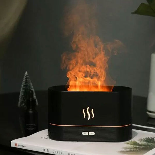 Flame Effect Humidifier & Aroma Diffuser