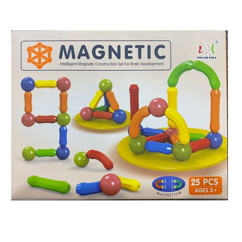 Magnetic Bar Blocks (25 Pieces)