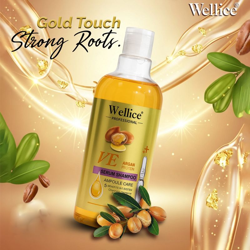 Gold Touch Wellice VE Argan Protein Shampoo