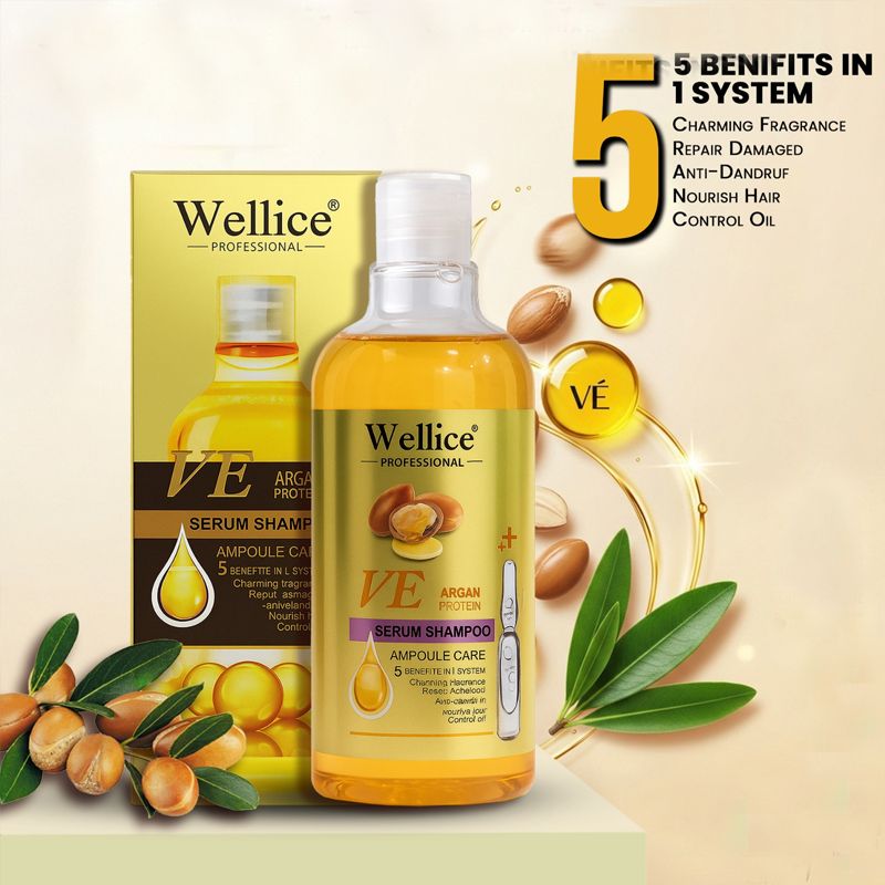 Gold Touch Wellice VE Argan Protein Shampoo