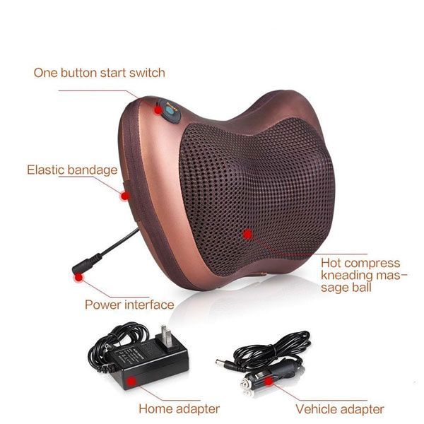 4-Head Massage Pillow with Heating