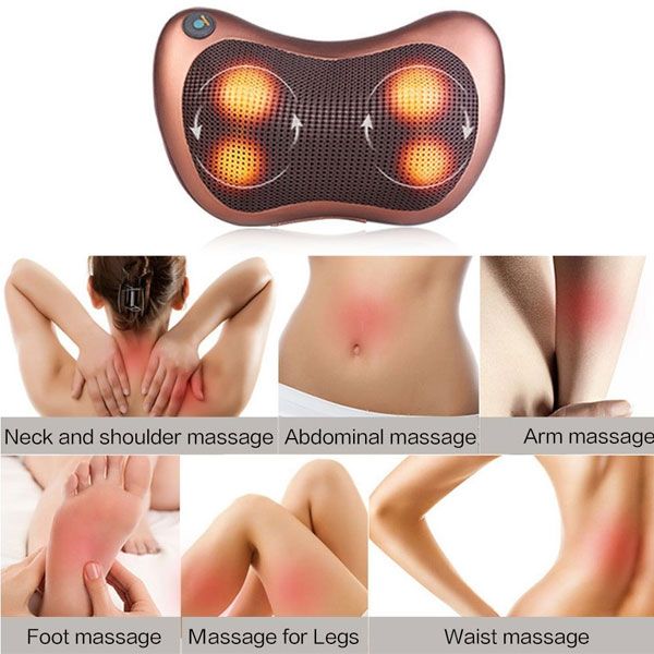 4-Head Massage Pillow with Heating