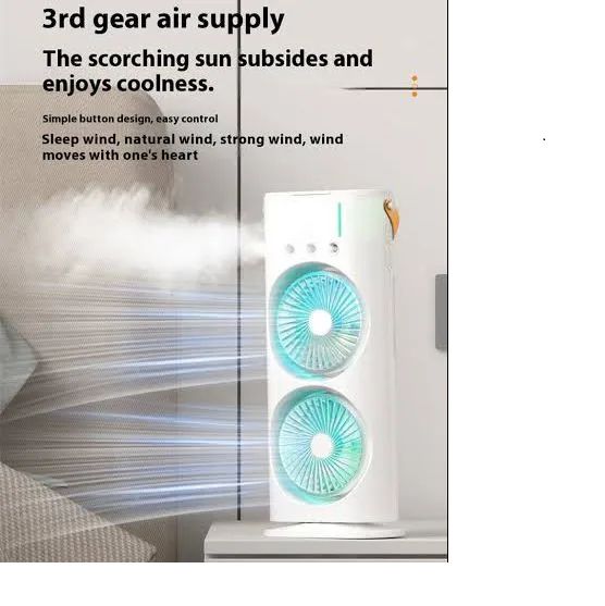 Rechargeable Rotating Mist Fan