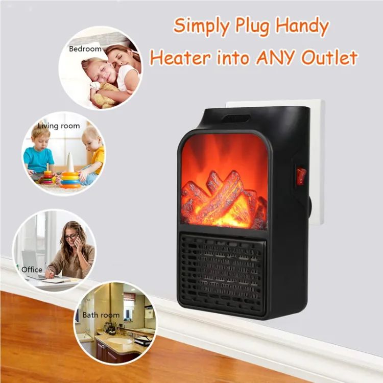 Remote control winter new flame heater heater