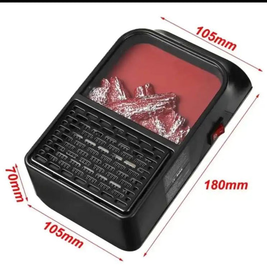 Remote control winter new flame heater heater