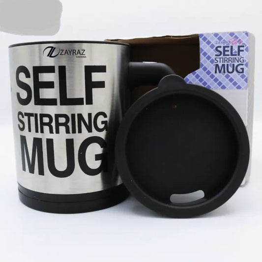 Smart Self-Stirring Mug - 16oz Auto Mix Coffee Cup with Battery, Airtish Lid