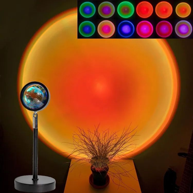 Sunset Lamp (WITH REMOTE) 16 Colours LED