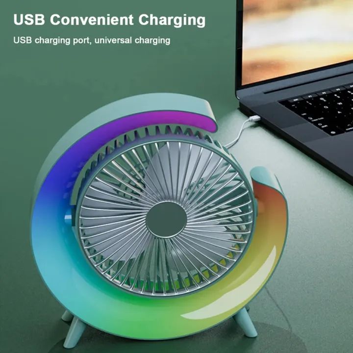 USB Charging Colourful Running Horse Lamp